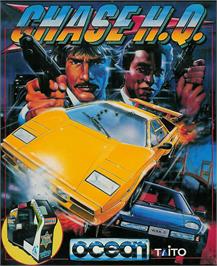 Box cover for Chase H.Q. on the Atari ST.