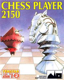 Box cover for Chess Player 2150 on the Atari ST.
