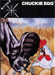 Box cover for Chuckie Egg on the Atari ST.