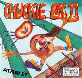 Box cover for Chuckie Egg 2 on the Atari ST.