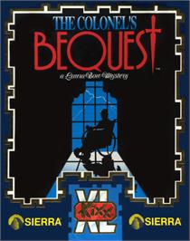 Box cover for Colonel's Bequest on the Atari ST.