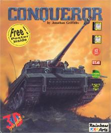 Box cover for Conqueror on the Atari ST.