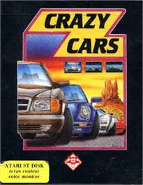 Box cover for Crazy Cars on the Atari ST.