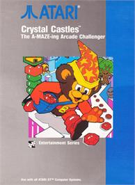 Box cover for Crystal Castles on the Atari ST.