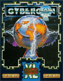 Box cover for Cybercon 3 on the Atari ST.