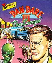 Box cover for Dan Dare 3: The Escape on the Atari ST.