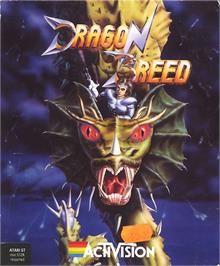 Box cover for Dragon Breed on the Atari ST.