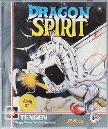 Box cover for Dragon Spirit on the Atari ST.