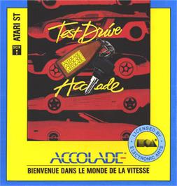 Box cover for Duel: Test Drive 2 on the Atari ST.