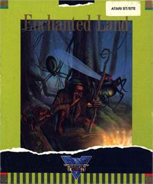 Box cover for Enchanter Trilogy on the Atari ST.