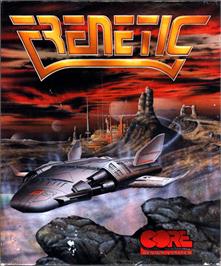 Box cover for Frenetic on the Atari ST.