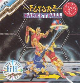 Box cover for Future Basketball on the Atari ST.
