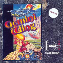 Box cover for Gemini Wing on the Atari ST.