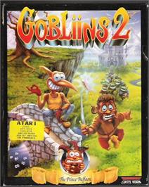Box cover for Gobliins 2: The Prince Buffoon on the Atari ST.
