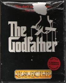 Box cover for Godfather: The Action Game on the Atari ST.