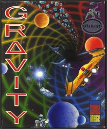 Box cover for Gravity on the Atari ST.