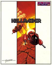 Box cover for Hellraider on the Atari ST.