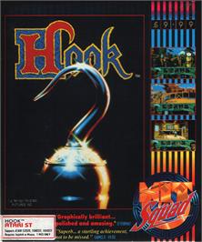 Box cover for Hook on the Atari ST.