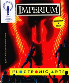 Box cover for Imperium on the Atari ST.