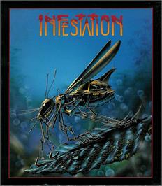 Box cover for Infestation on the Atari ST.