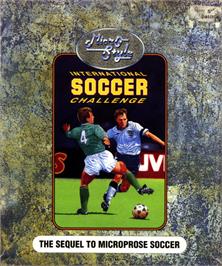 Box cover for International Soccer Challenge on the Atari ST.