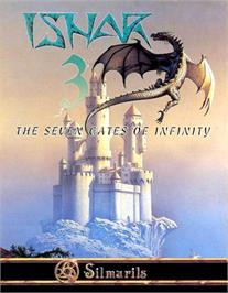 Box cover for Ishar 3: The Seven Gates of Infinity on the Atari ST.