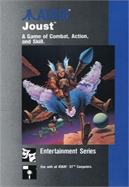 Box cover for Joust on the Atari ST.