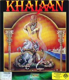 Box cover for Khalaan on the Atari ST.