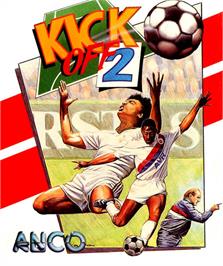 Box cover for Kick Off 2: Winning Tactics on the Atari ST.