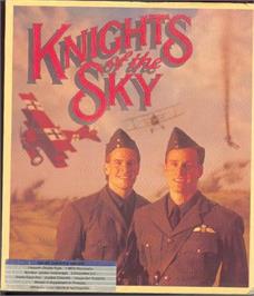 Box cover for Knights of the Sky on the Atari ST.