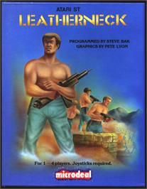 Box cover for Leather Neck on the Atari ST.