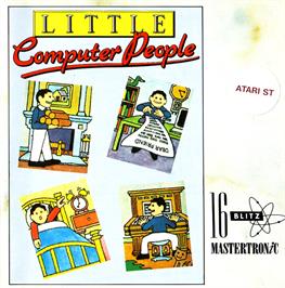Box cover for Little Computer People on the Atari ST.