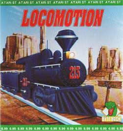 Box cover for Loco-Motion on the Atari ST.