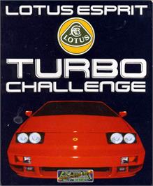Box cover for Lotus Esprit Turbo Challenge on the Atari ST.