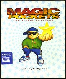 Box cover for Magic Pockets on the Atari ST.
