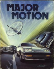 Box cover for Major Motion on the Atari ST.