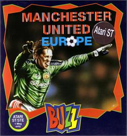 Box cover for Manchester United Europe on the Atari ST.