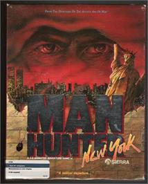 Box cover for Manhunter: New York on the Atari ST.
