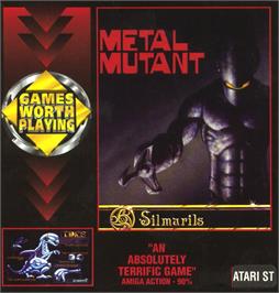 Box cover for Metal Mutant on the Atari ST.