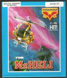 Box cover for Mr. Heli on the Atari ST.