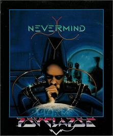 Box cover for Never Mind on the Atari ST.