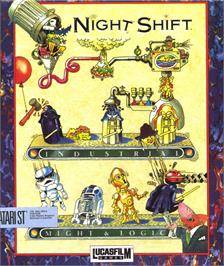 Box cover for Night Shift on the Atari ST.