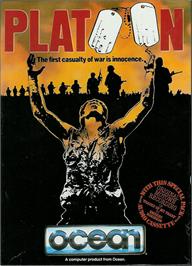 Box cover for Platoon on the Atari ST.
