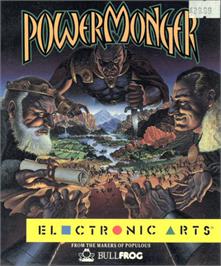 Box cover for Powermonger: World War 1 Edition on the Atari ST.