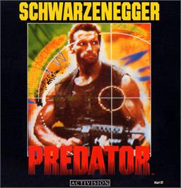 Box cover for Predator on the Atari ST.