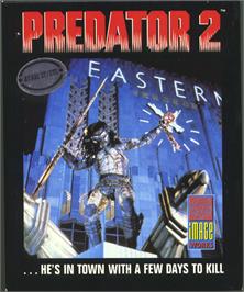 Box cover for Predator 2 on the Atari ST.