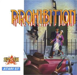 Box cover for Prohibition on the Atari ST.