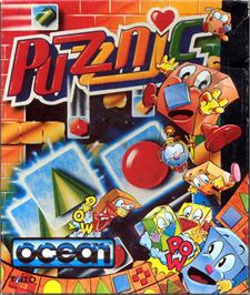 Box cover for Puzznic on the Atari ST.