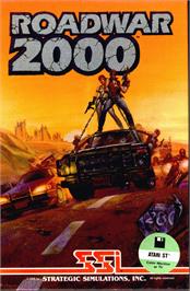 Box cover for Roadwar 2000 on the Atari ST.