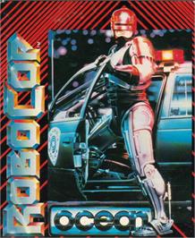 Box cover for Robocop on the Atari ST.